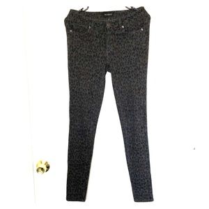 Obey Charcoal Grey Animal print Jeans